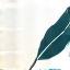 Icono de una pluma escribiendo en un documento.